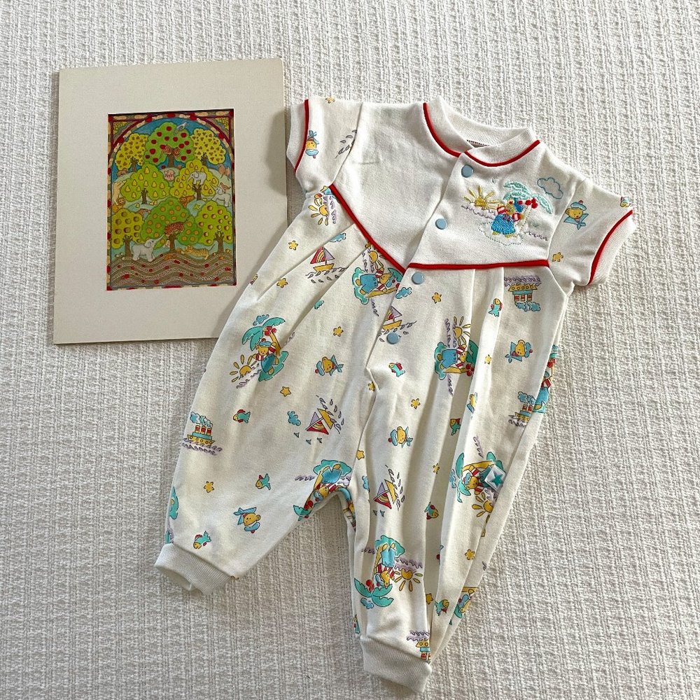 Sailor Bear one-piece...newborn essential